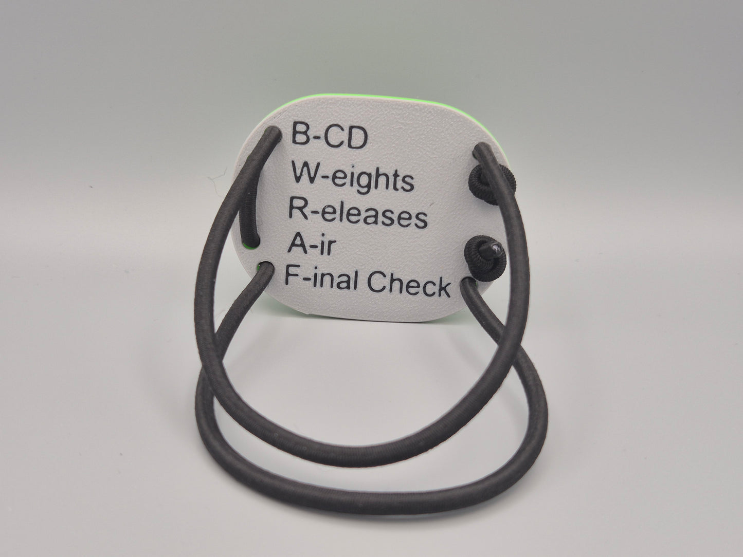 Buddycheck‑Platte für den Tauchspiegel – maximale Sicherheit vor jedem Tauchgang