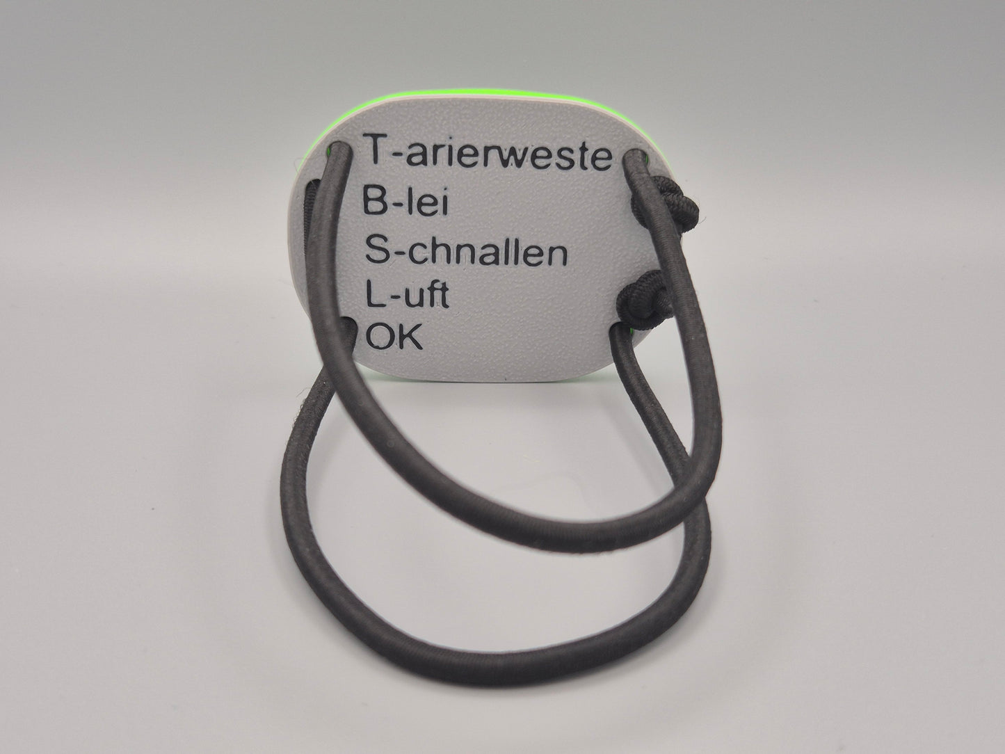 Buddycheck‑Platte für den Tauchspiegel – maximale Sicherheit vor jedem Tauchgang